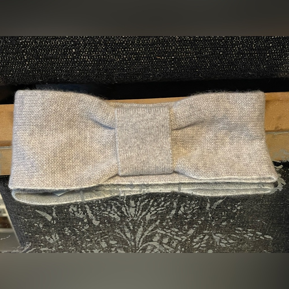 Charter Club Gray Cashmere Headband